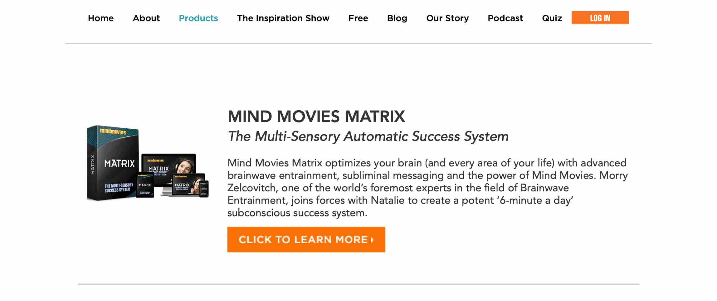 Mind Movies Matrix: The Multi-Sensory Automatic Success System